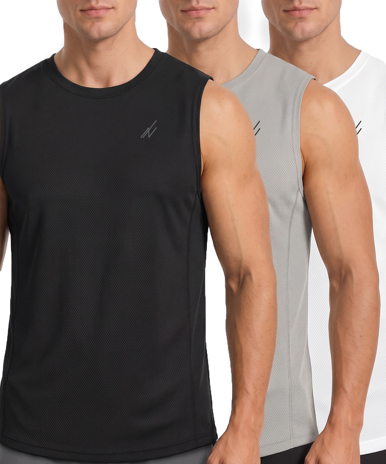 Black-Light Grey-White