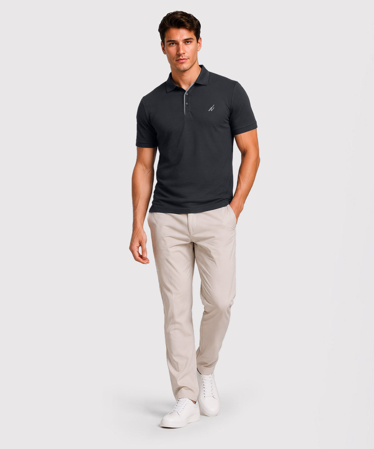 Men's Golf Polo Shirt UPF 70+ Regular Fit Quick Dry